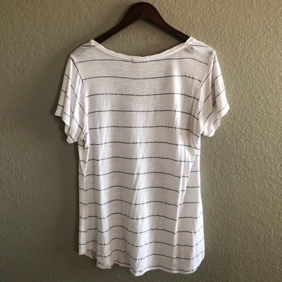 Striped Pocket Tee - Picture 2 of 2